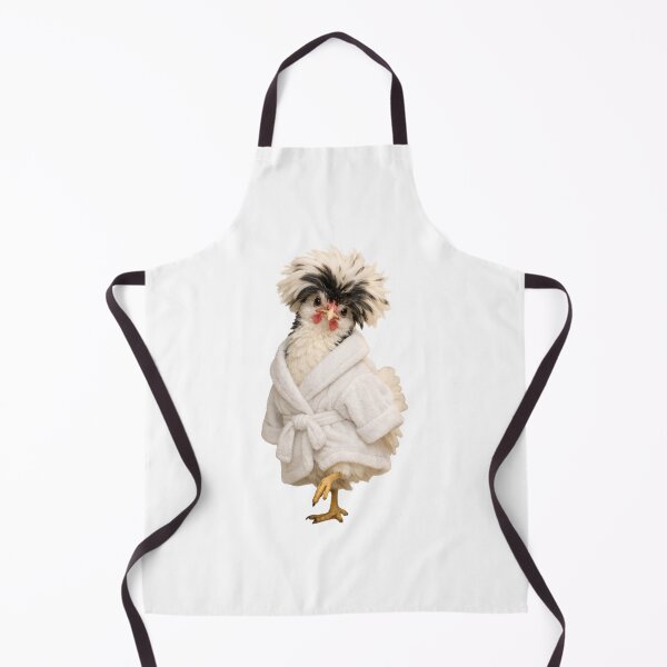 Item preview, Bathrobe Polish Chicken designed and sold by Sillytoe.