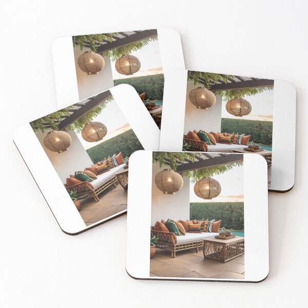 Item preview, Setting - Afro-Bohemian Living Space, Pinterest Inspiration designed and sold by Reverso-Design.