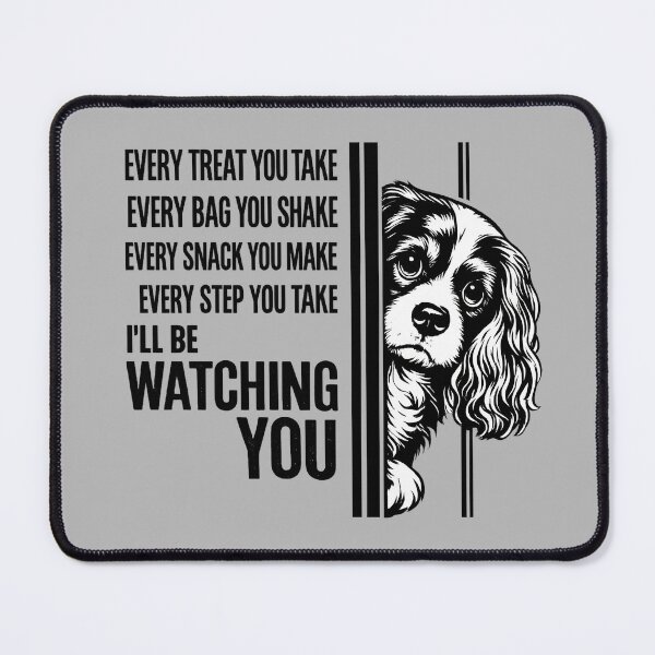 Item preview, Cavalier King Charles Spaniel Funny Dog - Treat Obsessed Velcro Dog designed and sold by KaurisDigital.