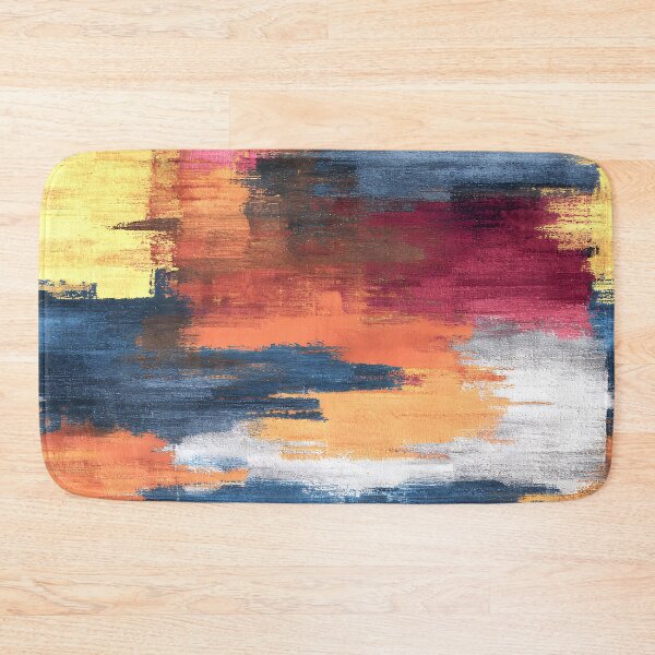 Item preview, Southwestern Sunset Over Desert Mountains Vibrant Abstract Art designed and sold by DEC02.