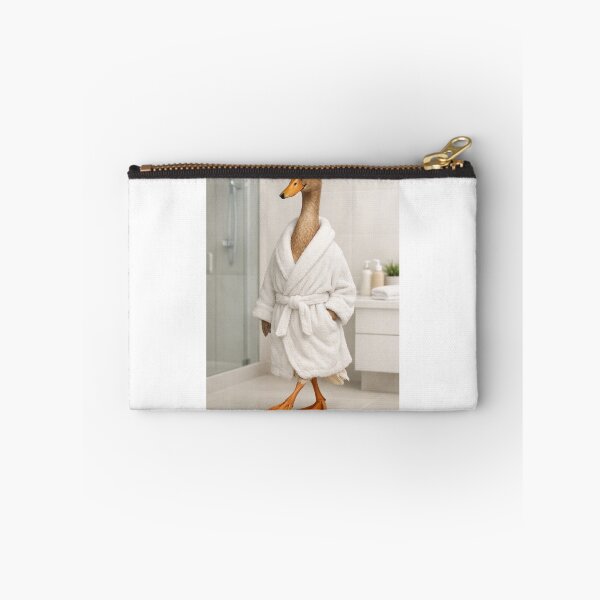 Item preview, Cozy Bathrobe Runner Duck designed and sold by Sillytoe.