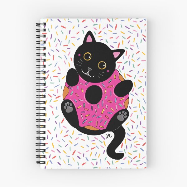 Item preview, Donut Time for Jinx designed and sold by elephantfeathercreative.