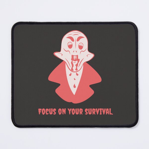 Item preview, Funny Nosferatu Survival Humor Illustration designed and sold by beboplab.