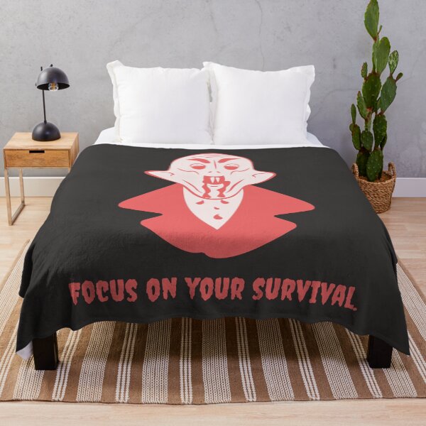 Item preview, Funny Nosferatu Survival Humor Illustration designed and sold by beboplab.