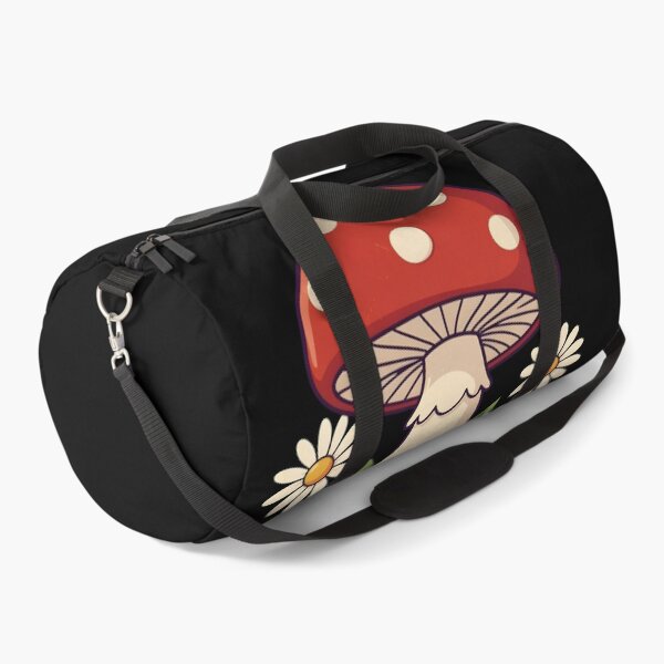 Item preview, Cute Cottagecore Mushroom with Daisy Flowers Vintage Red designed and sold by KCasual.
