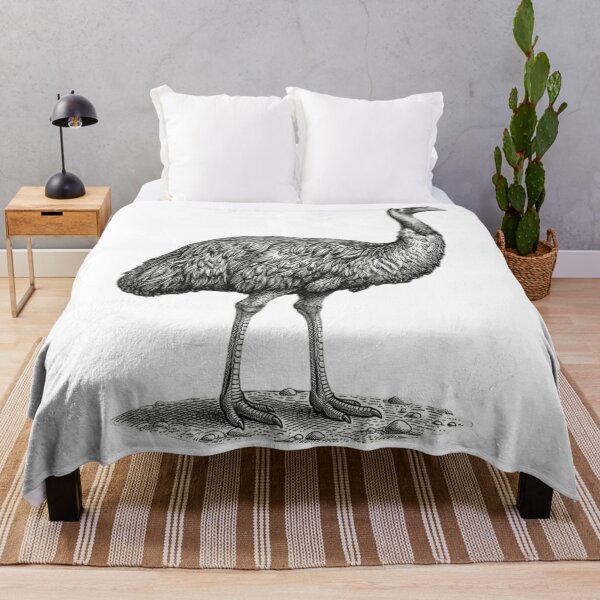 Item preview, Ostrich - Realistic Minimalistic Black and White designed and sold by Minimalisticaly.