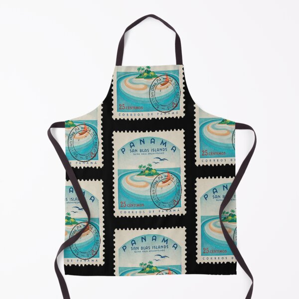 Item preview, San Blas Islands Panama Caribbean Postage Stamp Sticker designed and sold by stickercuffs.