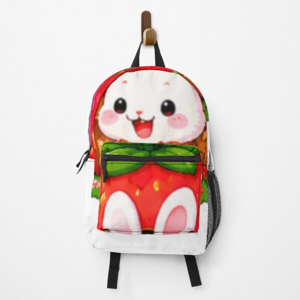 Item preview, Kawaii Bunny Strawberry House designed and sold by DailyDoodlesBySumbul.