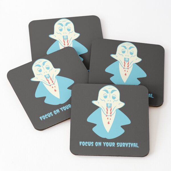 Item preview, Funny Nosferatu Survival Humor Illustration Blue Edition designed and sold by beboplab.