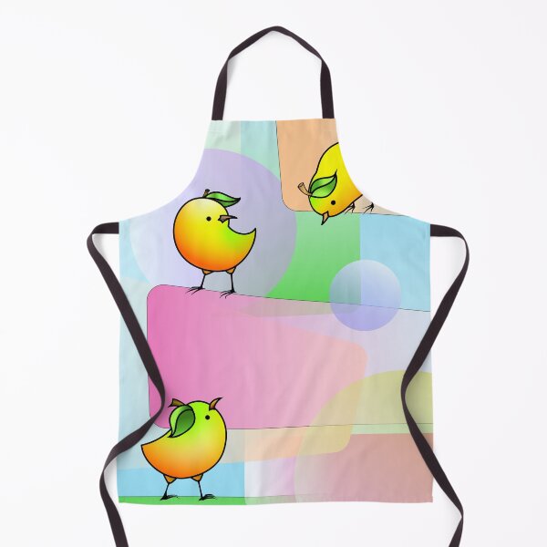 Item preview, Mango Bird Trio with blocks designed and sold by fishbirdstudios.