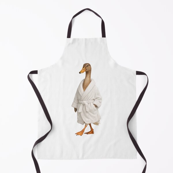 Item preview, Bathrobe Runner Duck designed and sold by Sillytoe.