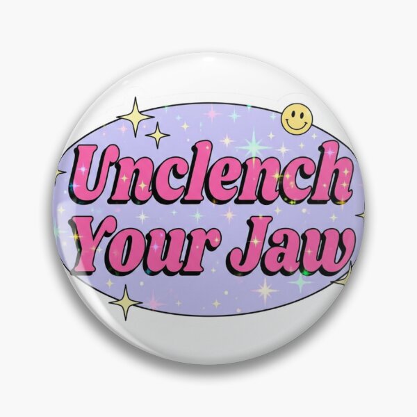 Item preview, Unclench Your Jaw Funny Self Care designed and sold by raedattia.