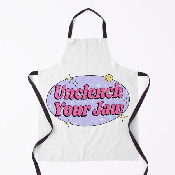 Item preview, Unclench Your Jaw Funny Self Care designed and sold by raedattia.