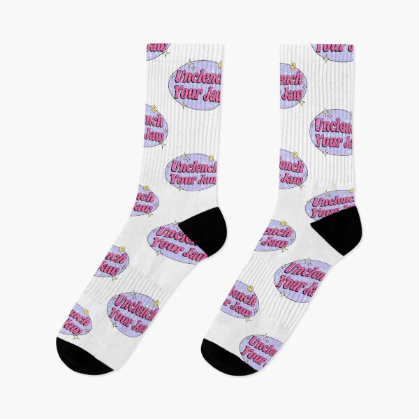 Item preview, Unclench Your Jaw Funny Self Care designed and sold by raedattia.