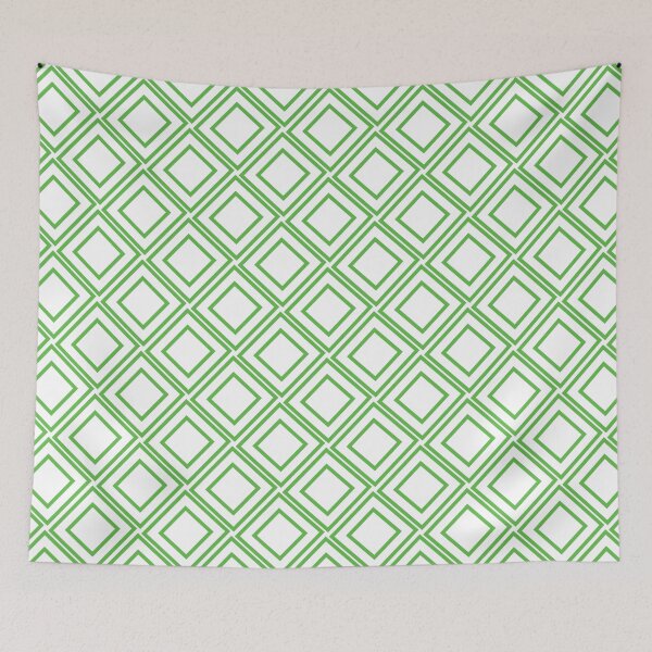 Item preview, Minimalist Geometric Diamond Lattice Pattern designed and sold by BetweenForms.