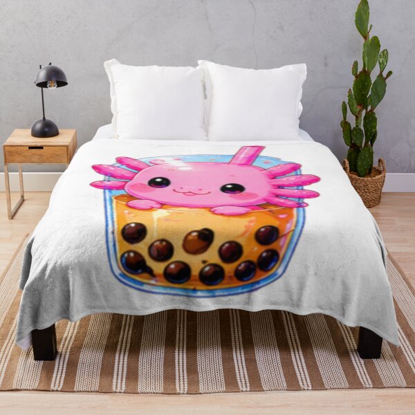 Item preview, Kawaii Axolotl Bubble Tea designed and sold by DailyDoodlesBySumbul.