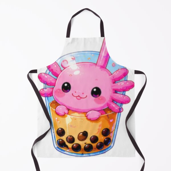 Item preview, Kawaii Axolotl Bubble Tea designed and sold by DailyDoodlesBySumbul.