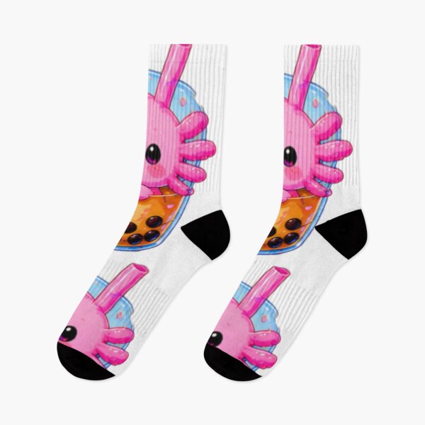 Item preview, Kawaii Axolotl Bubble Tea designed and sold by DailyDoodlesBySumbul.