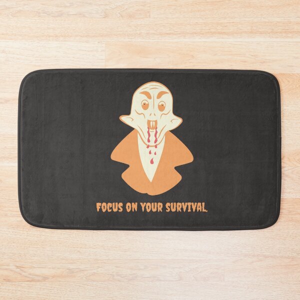 Item preview, Funny Nosferatu Survival Humor Illustration Orange Edition designed and sold by beboplab.