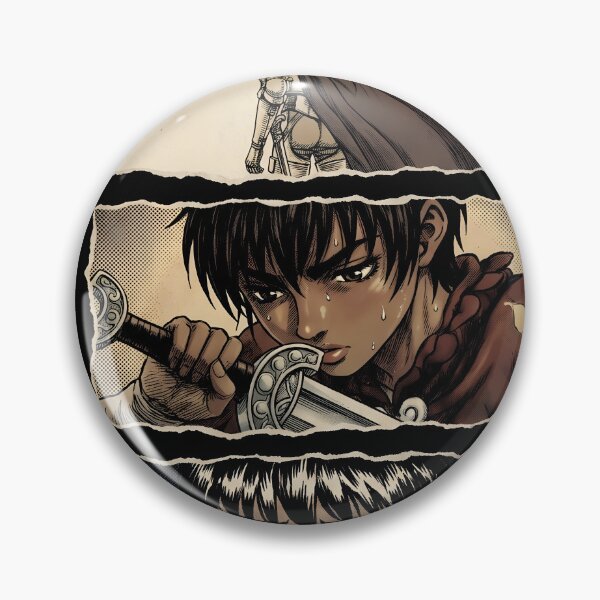 Item preview, Casca Berserk Anime Streetwear Graphic Tee designed and sold by Senpaiwaves.