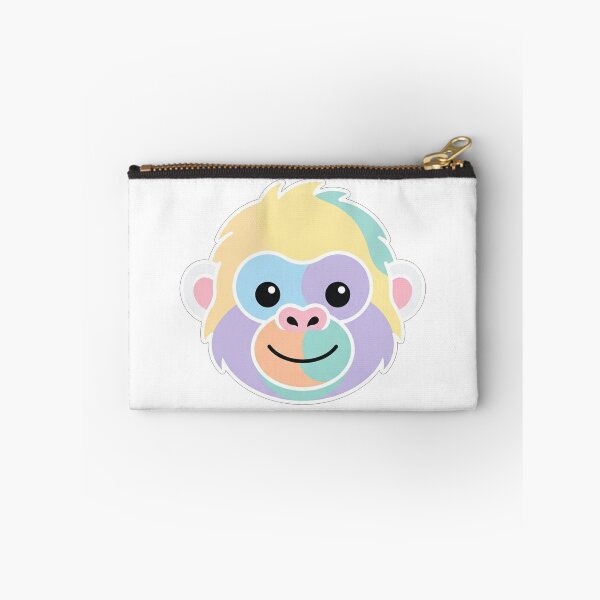 Item preview, Cute Pastel Monkey Face Illustration designed and sold by Owcomm.