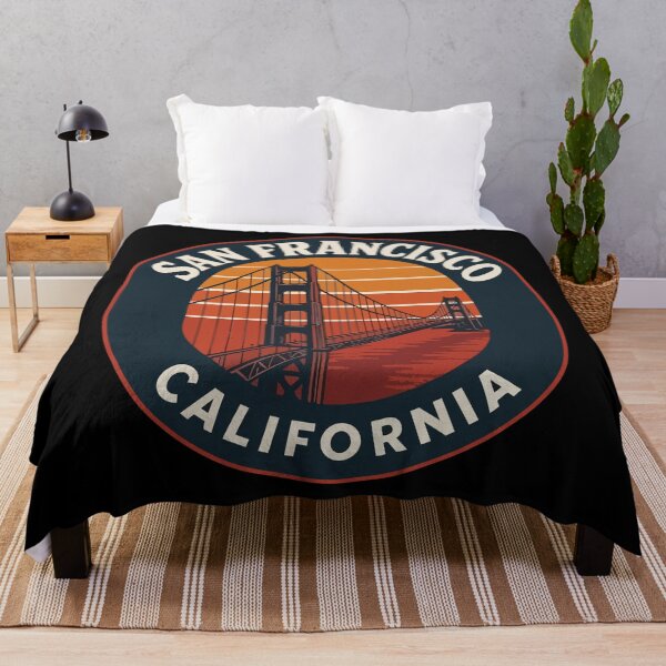 Item preview, San Francisco California USA Golden Gate Vintage Travel designed and sold by TomFrontierArt.