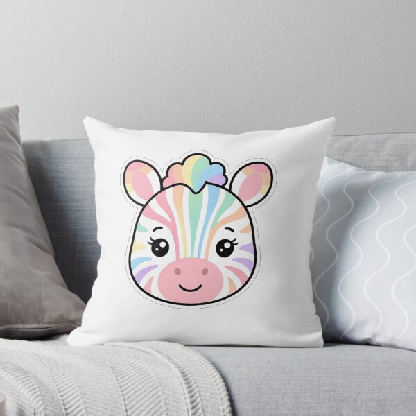 Item preview, Cute Rainbow Zebra Face Kawaii Animal designed and sold by Owcomm.