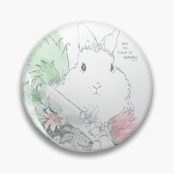 Item preview, Bunny Pen But the Lord is faithful designed and sold by Hephzibahlove.
