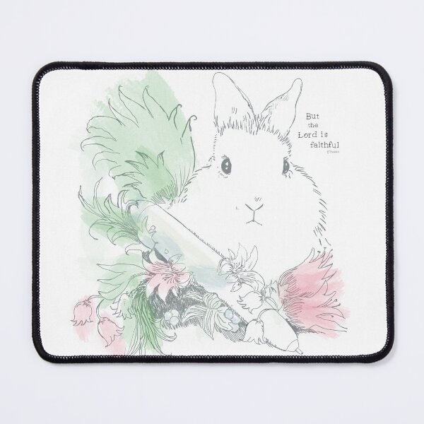 Item preview, Bunny Pen But the Lord is faithful designed and sold by Hephzibahlove.