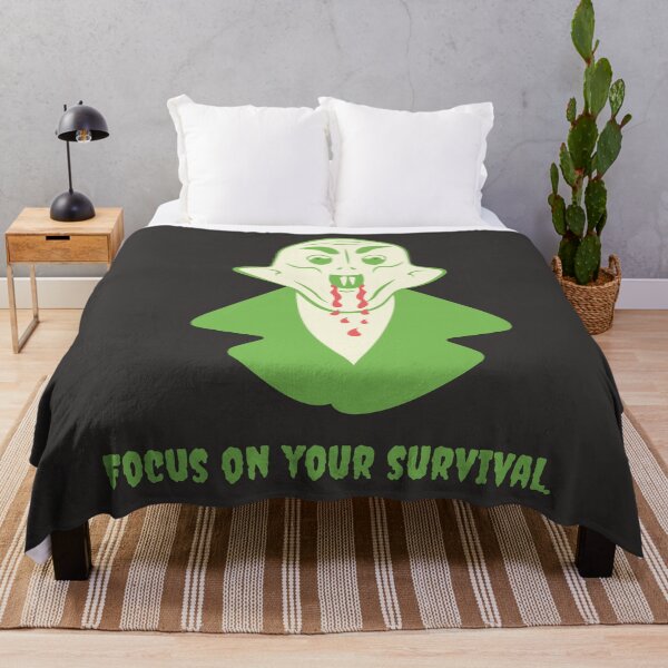 Item preview, Funny Nosferatu Survival Humor Illustration Green Edition designed and sold by beboplab.