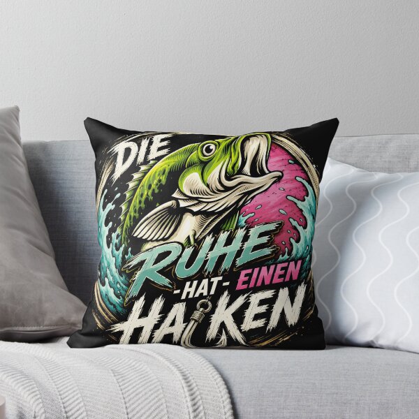 Item preview, There's a catch to all this peace and quiet | Cool fishing design for real anglers designed and sold by Peter Kaul.