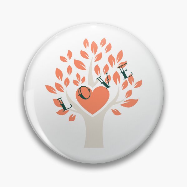 Item preview, Love Tree Cute Heart Illustration designed and sold by AhinoraArtShop.