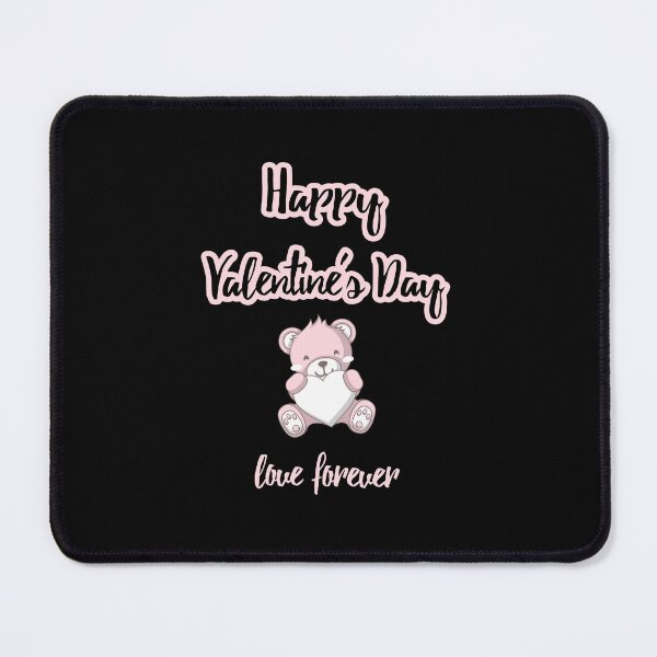 Item preview, Happy Valentines Day Cute Pink Bear designed and sold by AhinoraArtShop.