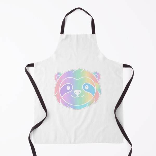 Item preview, Cute Pastel Rainbow Sloth Face designed and sold by Owcomm.