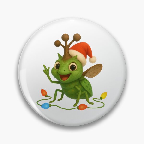 Item preview, Christmas Brazilian Treehopper designed and sold by Sillytoe.