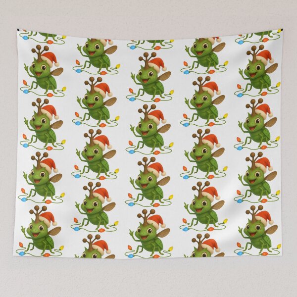 Item preview, Christmas Brazilian Treehopper designed and sold by Sillytoe.