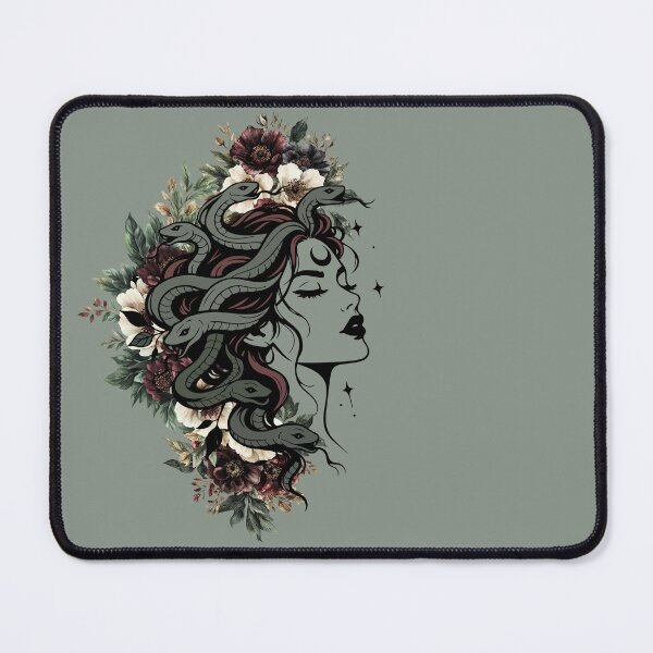 Item preview, Floral Medusa designed and sold by Right-Brain.