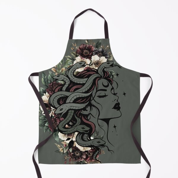 Item preview, Floral Medusa designed and sold by Right-Brain.