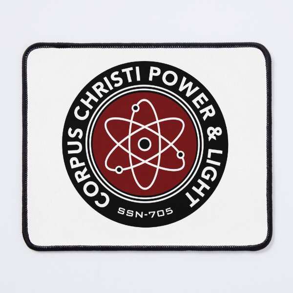 Artikelvorschau, SSN-705 – Corpus Christi Power & Light Shirt – Retro entworfen und verkauft von U.S. Navy Veteran Gear.