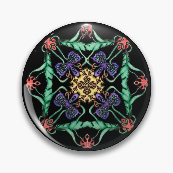 Item preview, Boho Chic Ornate Plant Pattern  designed and sold by ReemArtX .