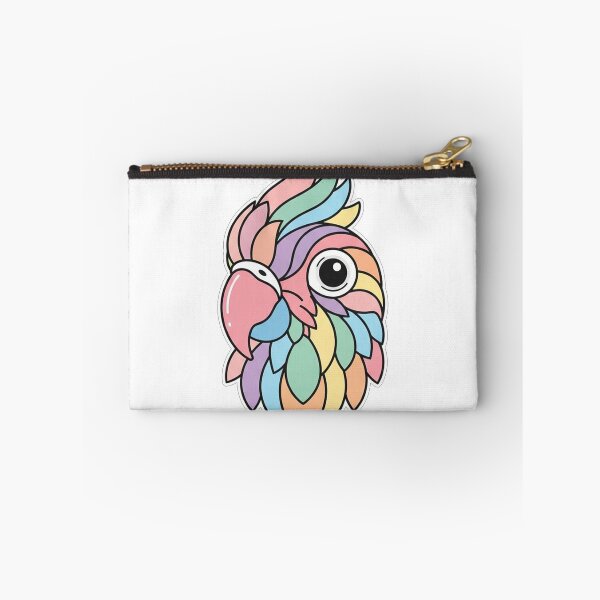 Item preview, Colorful Pastel Parrot Portrait Illustration designed and sold by Owcomm.