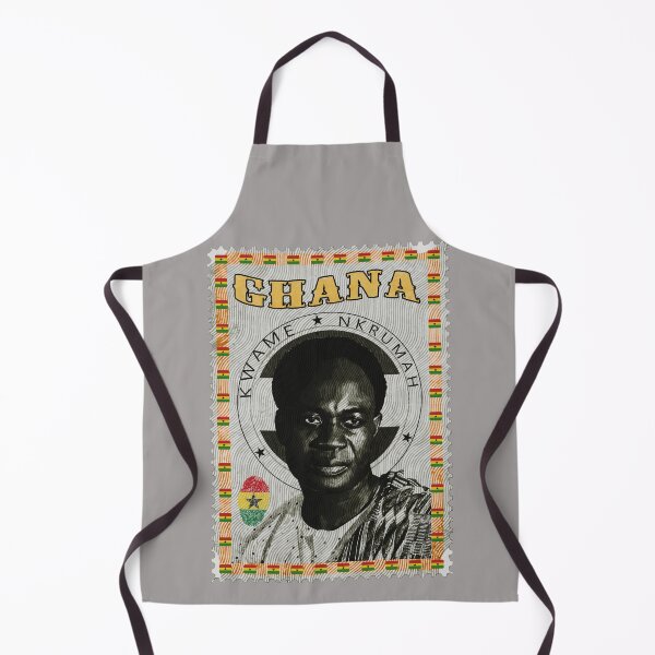 Item preview, Vintage Kwame Nkrumah Postage Stamp Ghana Independence leader Pan-African Revolutionary Black and white designed and sold by Youngkev-arts.