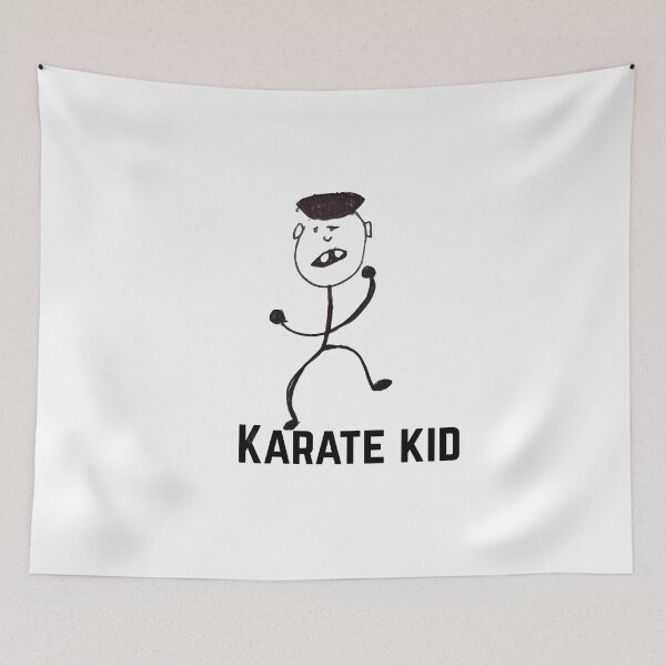 Item preview, Karate Stick Man Kid designed and sold by MayaCordalia.