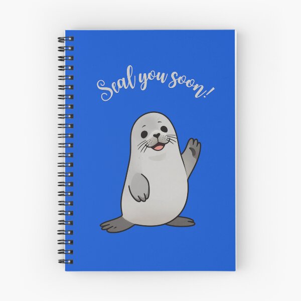 Item preview, Seal you soon! Funny goodbye gifts with seals designed and sold by ewicraft.
