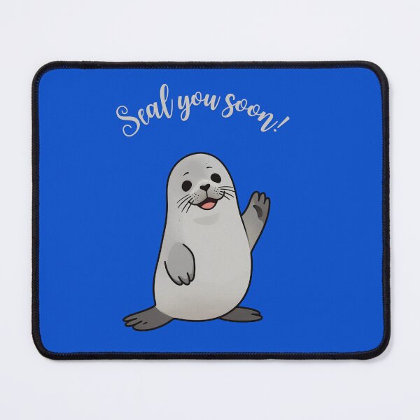 Item preview, Seal you soon! Funny goodbye gifts with seals designed and sold by ewicraft.