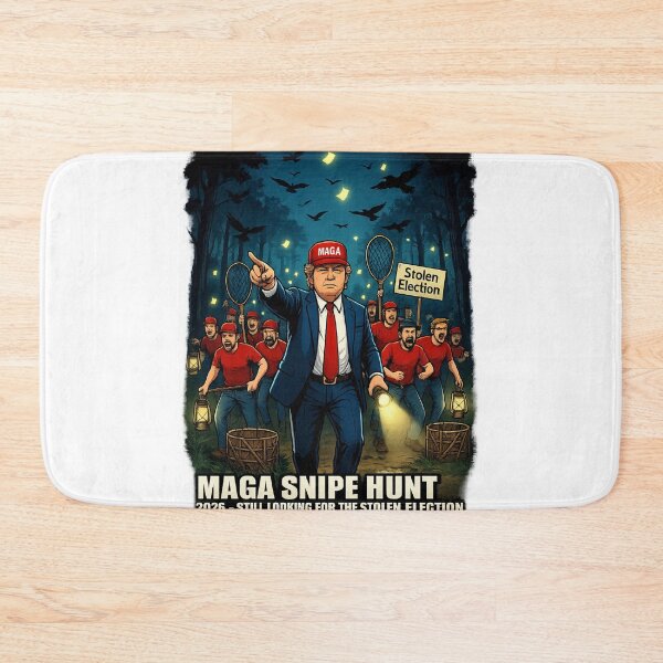 Item preview, MAGA The Art of the Snipe Hunt - Still Looking for the Stolen Election Trump T-Shirt designed and sold by No Kings Bling.