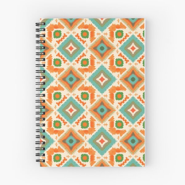Item preview, Colorful Watercolor Navajo Pattern Tribal Turquoise And Orange designed and sold by Zazizu.