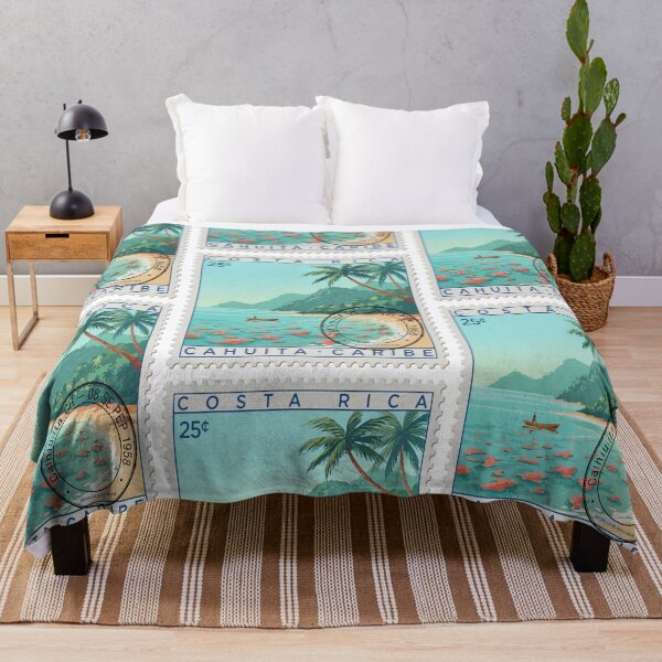 Item preview, Cahuita Costa Rica Caribbean Reef Postage Stamp Sticker designed and sold by stickercuffs.
