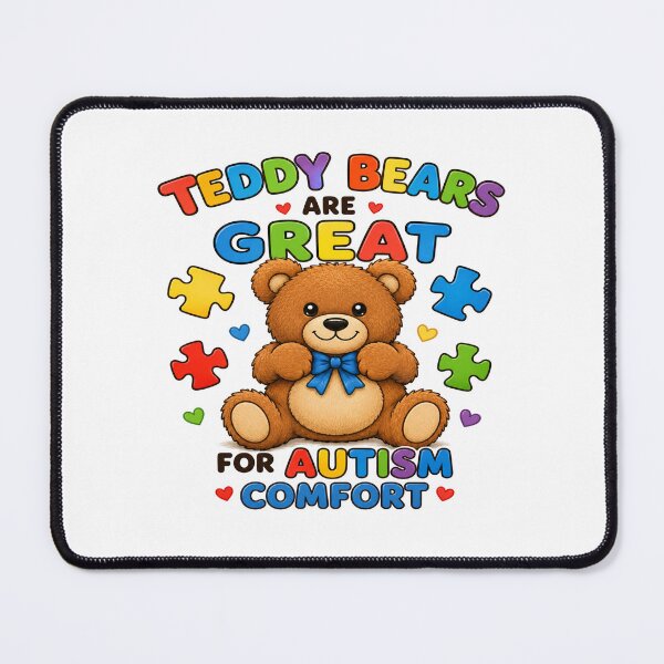 Item preview, Teddy Bear Autism Support designed and sold by Mother Daughter Drawings .