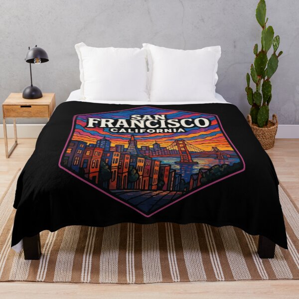 Item preview, San Francisco California United States Stained Glass Travel designed and sold by TomFrontierArt.
